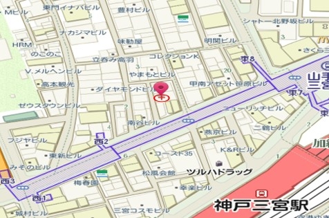 神戸市中央区中山手通の店舗・居抜き店舗・バー・スナック1