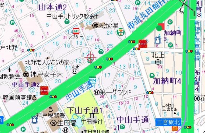 神戸市中央区中山手通の居抜き店舗・バー・スナック・重飲食1