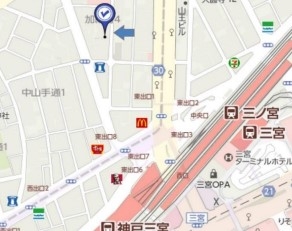 神戸市中央区加納町の店舗