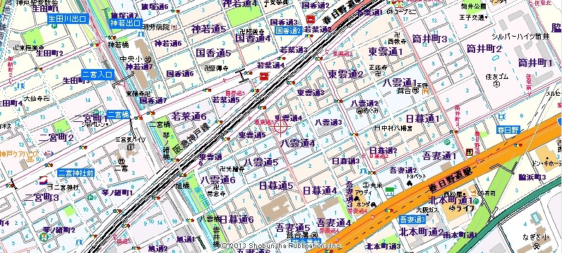 神戸市中央区東雲通の店舗・居抜き店舗・重飲食1