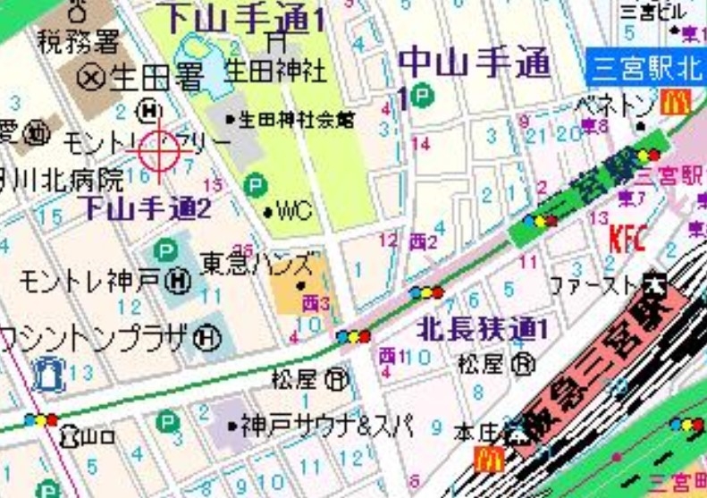 神戸市中央区下山手通の店舗・バー・スナック1