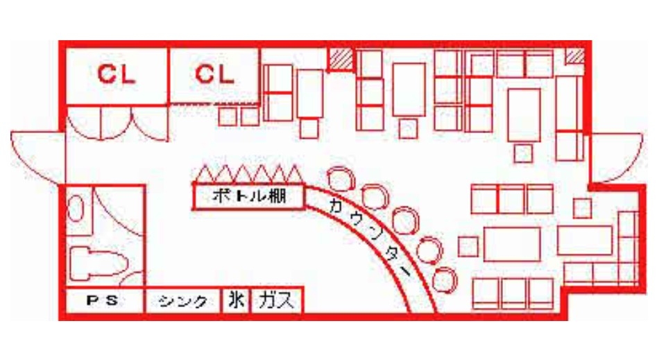 神戸市中央区中山手通の店舗・居抜き店舗・軽飲食・スナック・ラウンジ・重飲食