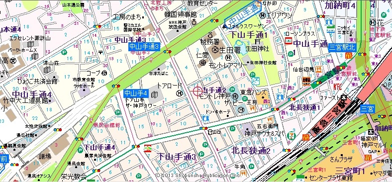 神戸市中央区下山手通の店舗3