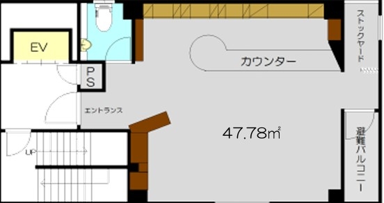 神戸市中央区北長狭通の店舗・居抜き店舗・バー・スナック