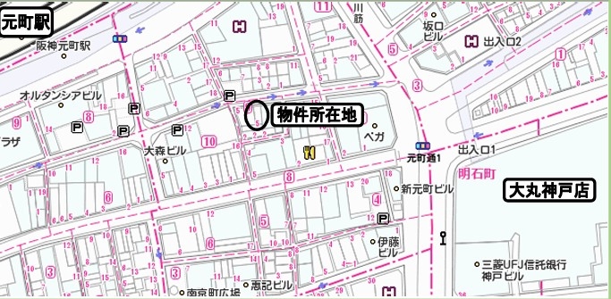 神戸市中央区元町通の店舗・美容・物販・バー・軽飲食・スナック・重飲食1