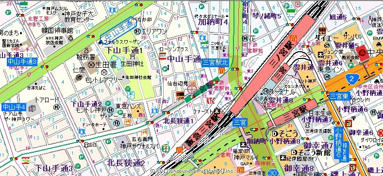 神戸市中央区二宮町の店舗・美容・重飲食2
