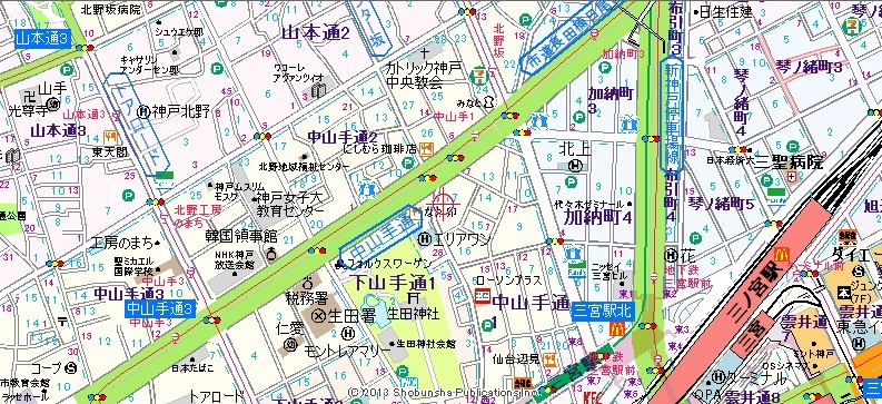 神戸市中央区中山手通の店舗・リース店舗・バー・スナック