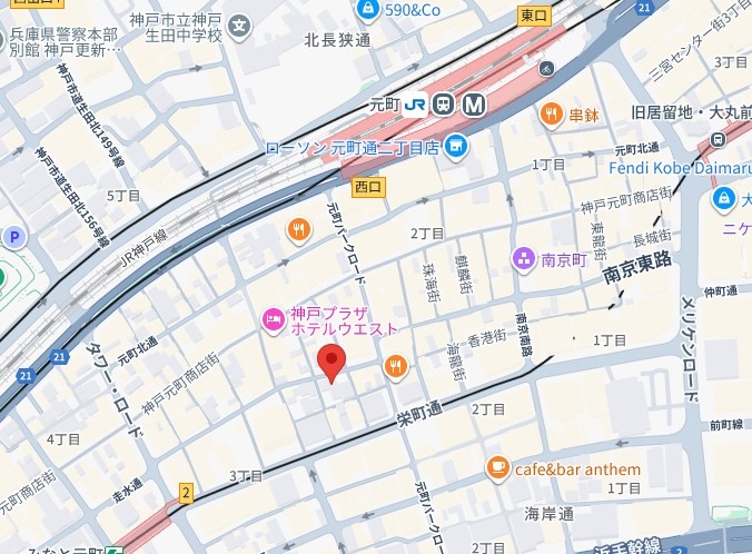 神戸市中央区元町通の店舗・美容2