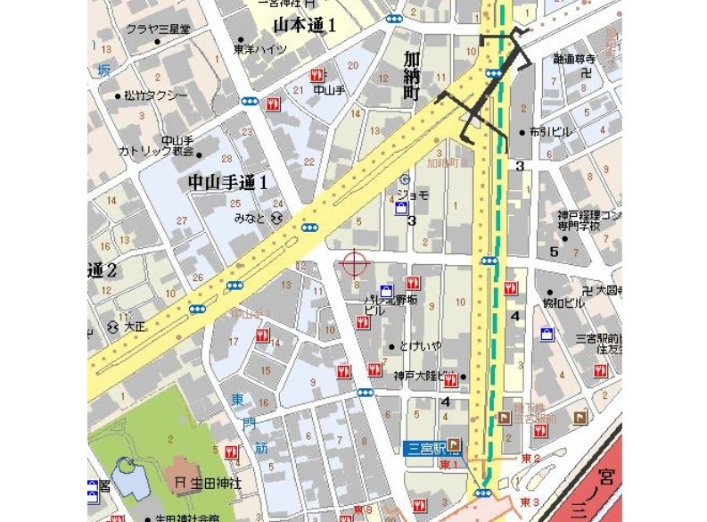 神戸市中央区加納町の店舗・バー・スナック・ラウンジ2