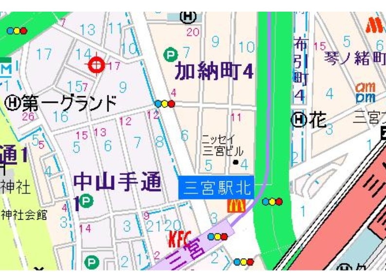 神戸市中央区中山手通の店舗・居抜き店舗・バー・スナック1