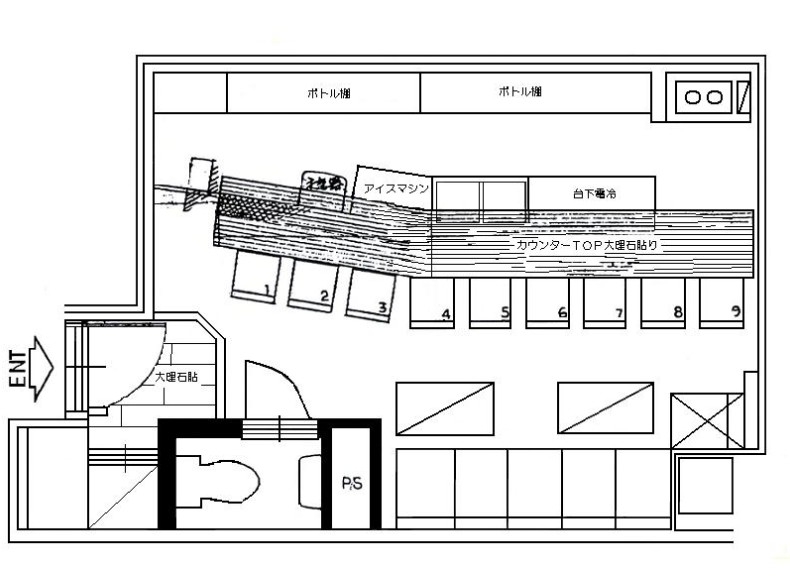 神戸市中央区加納町の店舗・居抜き店舗・バー・スナック