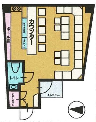 神戸市中央区中山手通の店舗・居抜き店舗・バー・スナック・ラウンジ