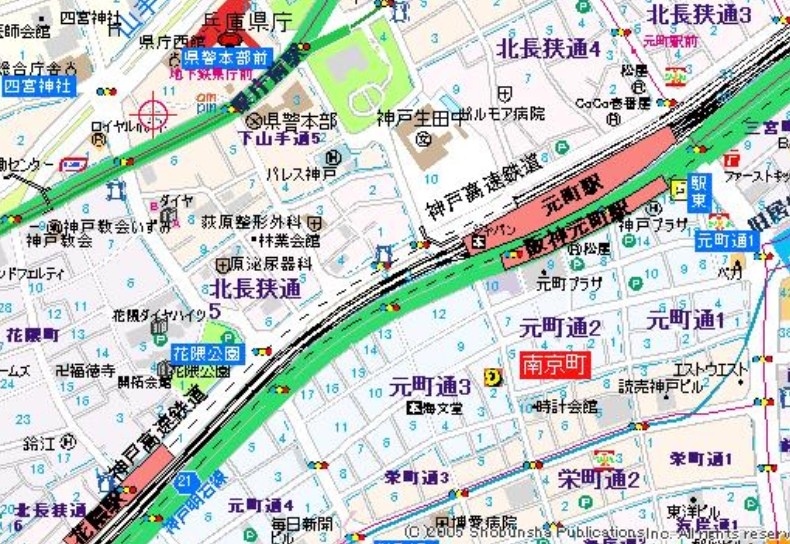 神戸市中央区下山手通の店舗・医院・美容・物販・軽飲食・重飲食1