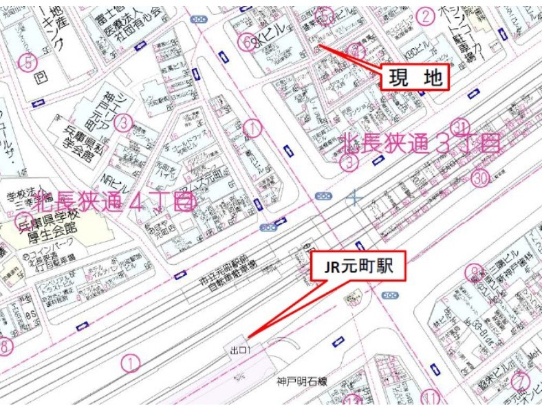 神戸市中央区北長狭通の店舗・美容3