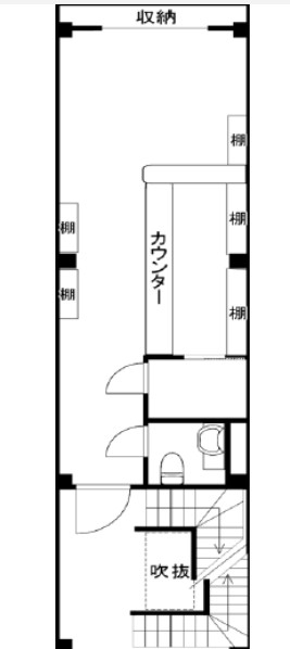 神戸市中央区中山手通の居抜き店舗・バー・軽飲食・重飲食