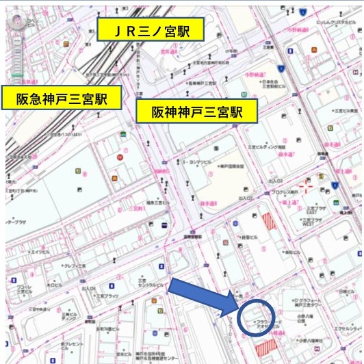 神戸市中央区八幡通の店舗1